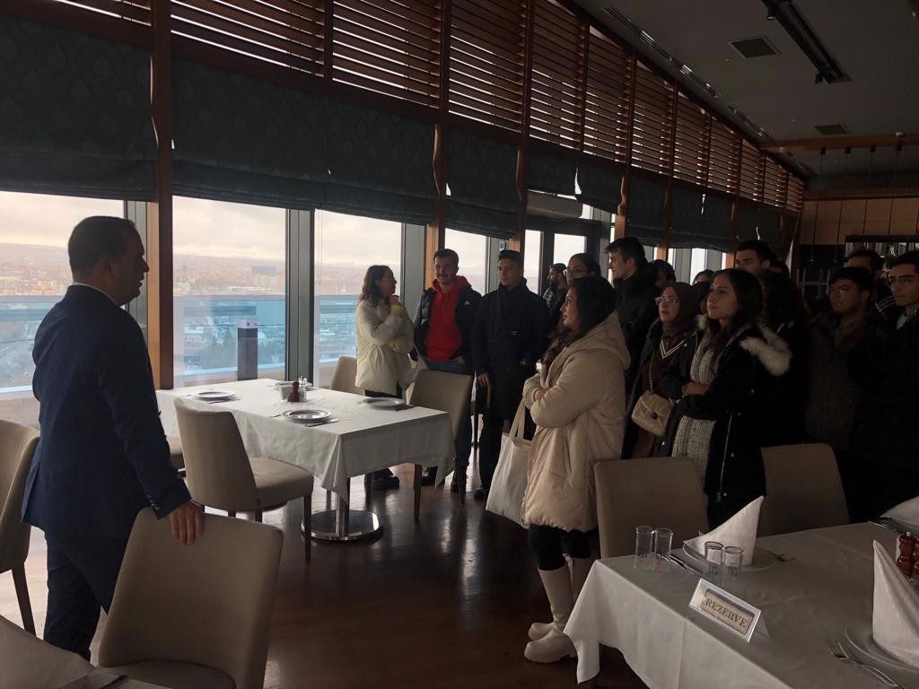 Yiyecek ve İçecek Servisi Dersi Uygulama Gezisi